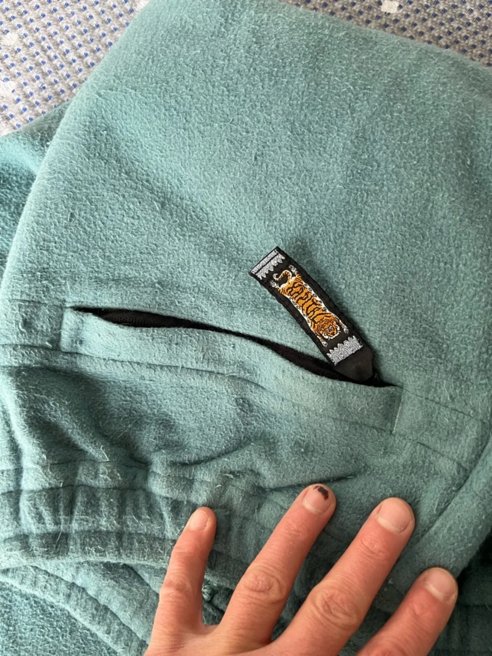 Kapital Sage Green Fleece Lounge Pants - Picture 8 of 10